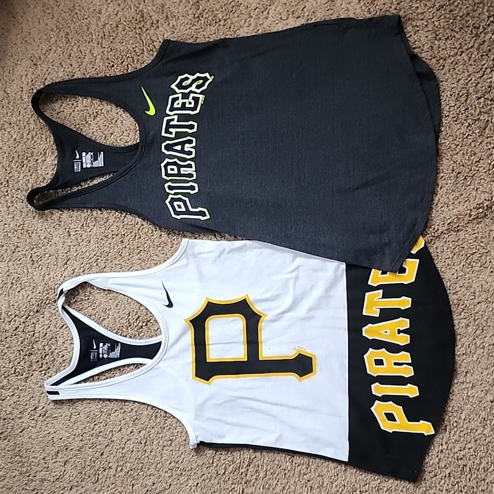 Nike Pittsburgh Pirates tank tops